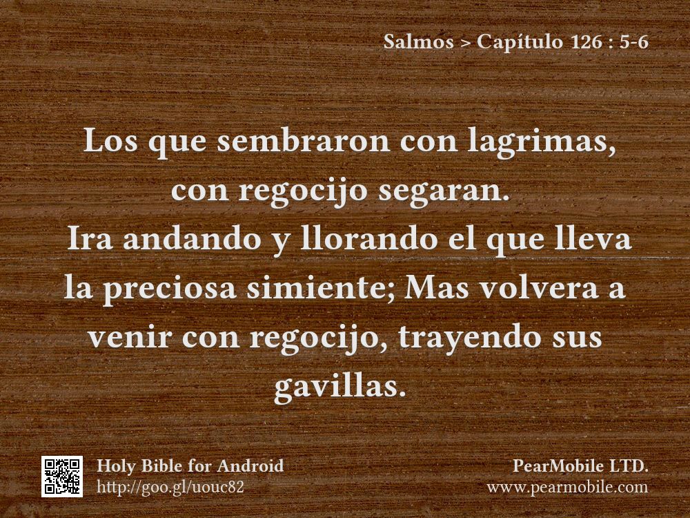 Salmos, Capítulo 126:5-6
